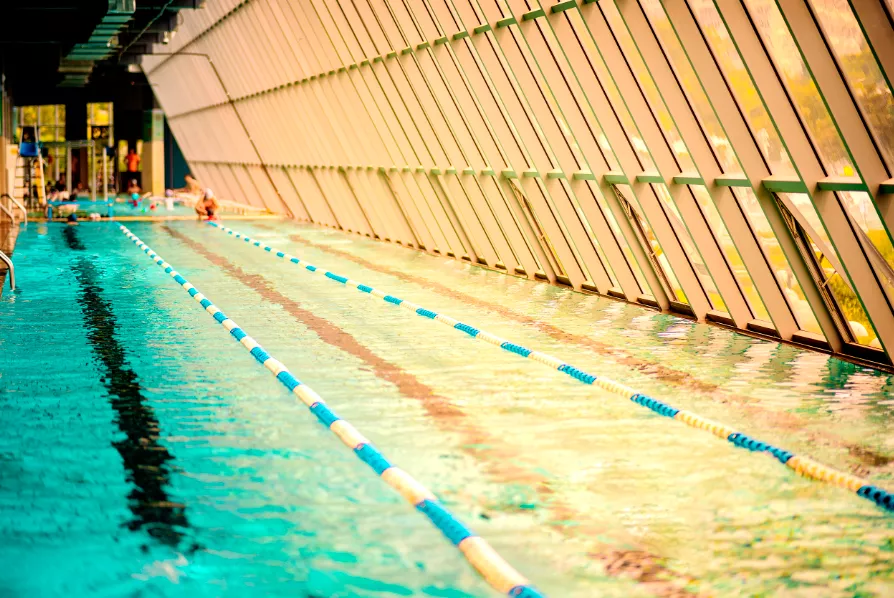 东山成人混凝土钢结构游泳池项目